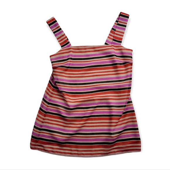 Cabi London Mod Stripe Sleeveless Blouse - Picture 2 of 8